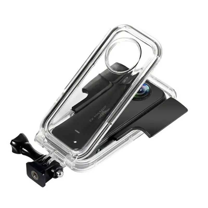 Waterproof Housing Case Underwater Dive Protective Shell Action Camera Protective Case Accessories For Insta 360 X3 30M Depth