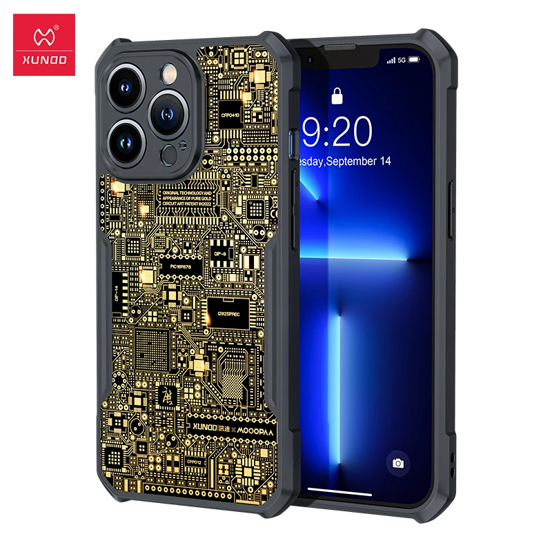 Xundd Luxury Gold Phone Case For Iphone 13 Pro Max 12 Pro 12 Case