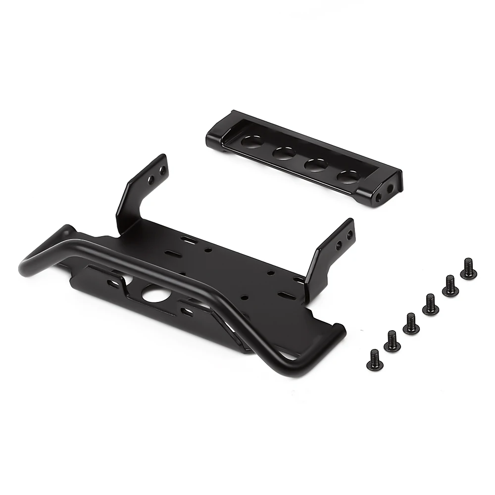 RC Car Metal Front Rear Bumper 1:10 RC Crawler TRX4 G500 TRX6 G63 6X6 Upgrade Parts INJORA rc car parts