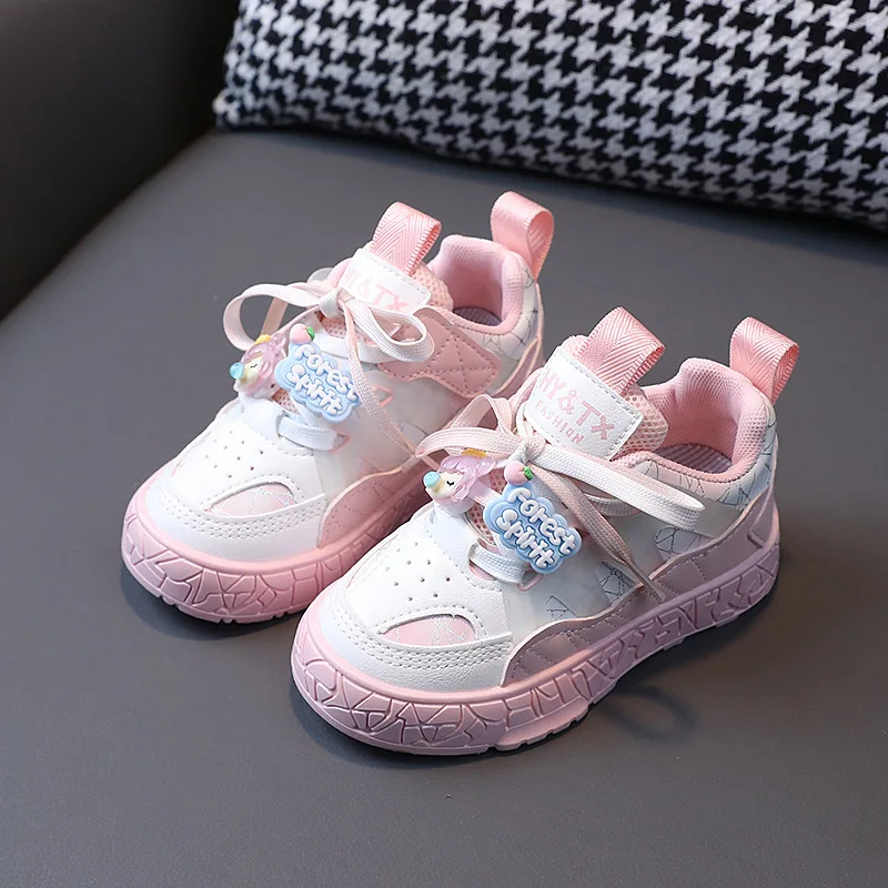 Casual Sneaker for Boy Kid Shoe for Girl Princess Shoes Anti-slippery Baby Shoe Soft Sole Casual Tenis De Mujer Zapato