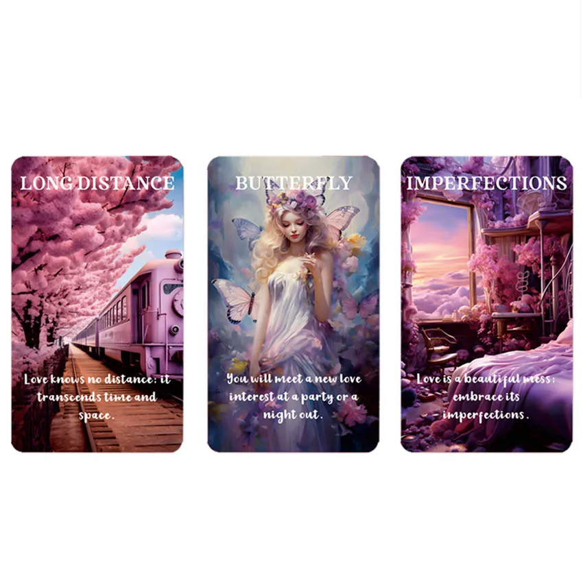 12x7 cm A-50 Cards Romance And Love Oracle Cards No Manual 2