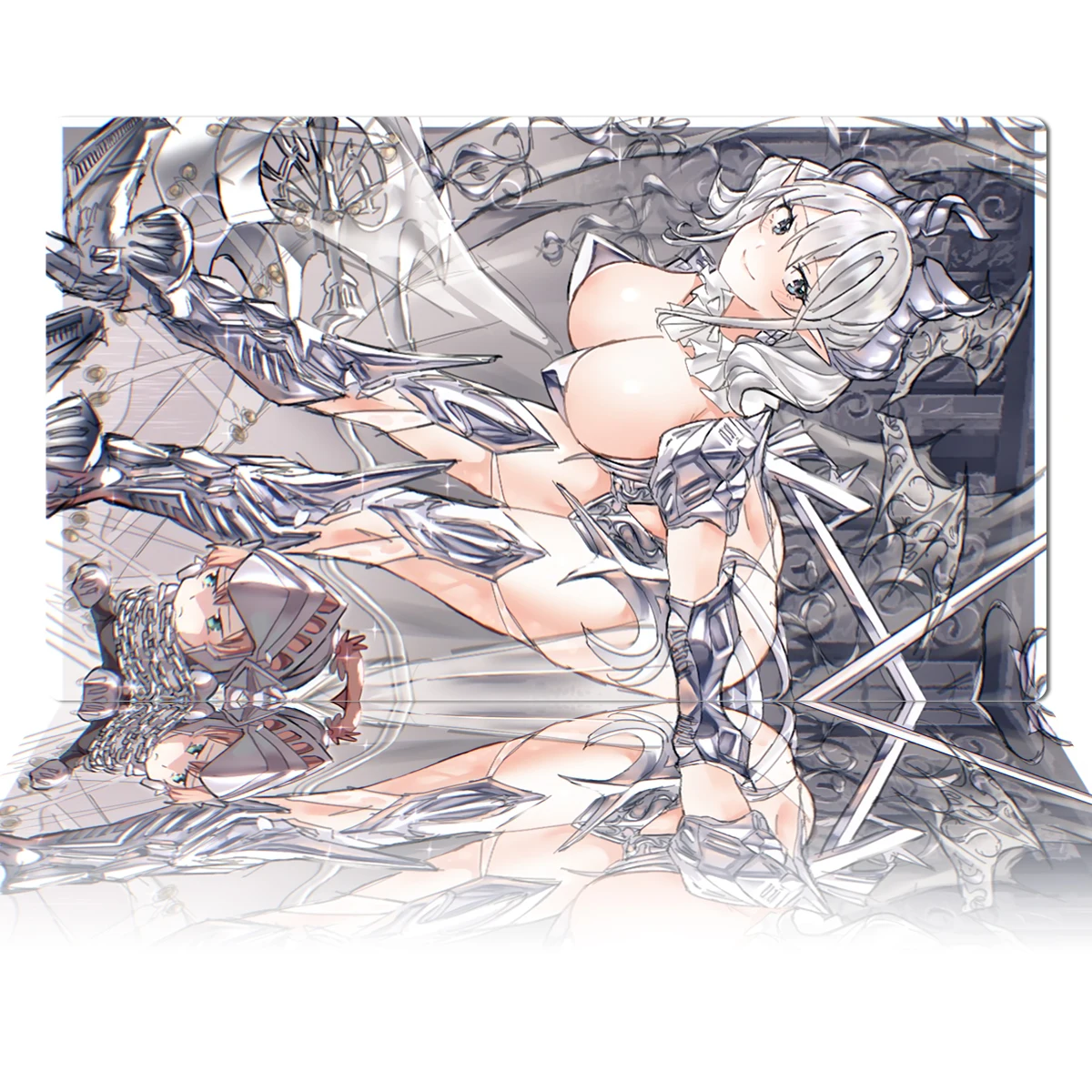 Yugioh Play Mat Labrynth Of The Silver Castle Tcg Ocg Card Game Board Game Mat Anime Mouse Pad Custom Desk Mat Zone Bag 60 X35Cm