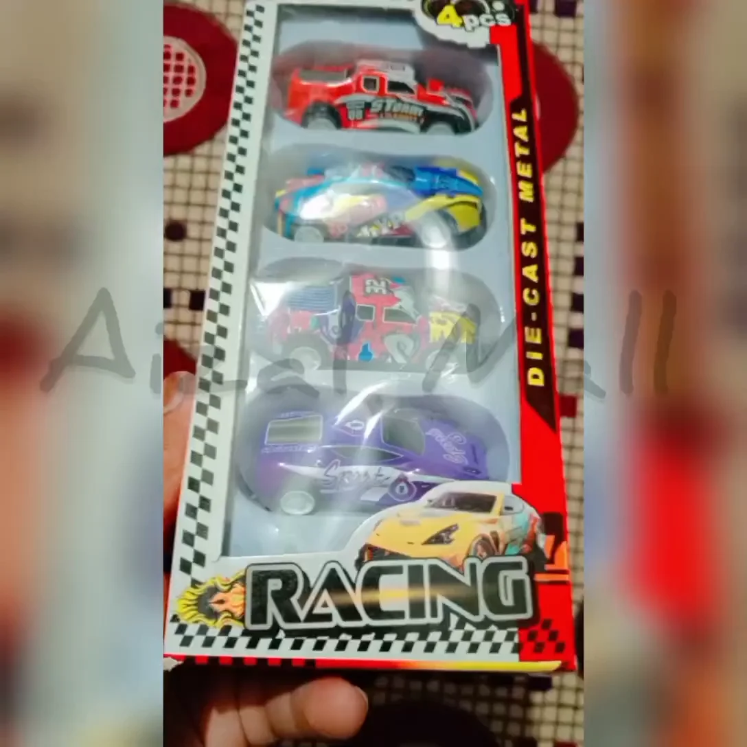 High Quality Character Car Metal Body 8 Pcs For Kids main image 0