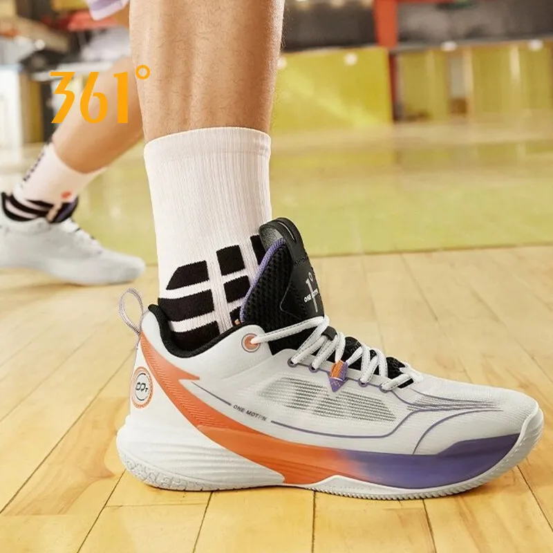 361 Degrees NEW ONE MOTION Men's Basketball Shoes Carbon