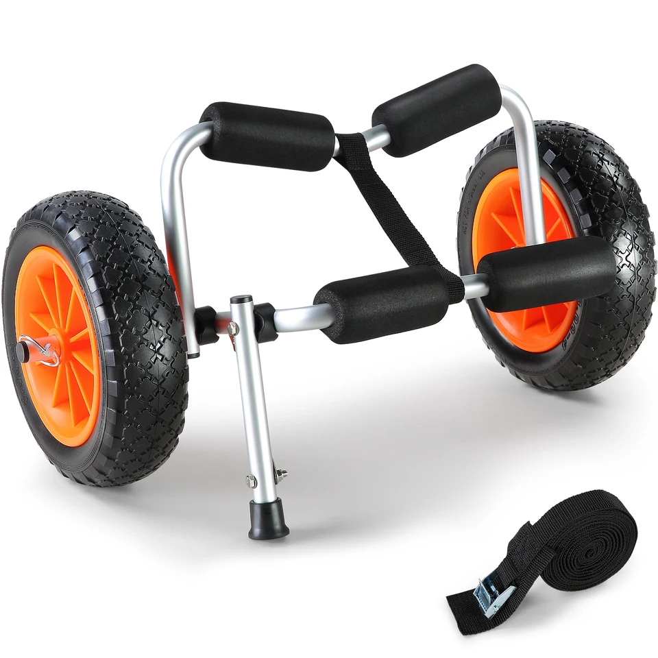 Durable Foldable Kayak Cart with All Terrain Tires