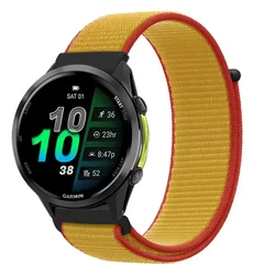 Flag Style Fashion Nylon Band, 22mm/20mm, - Forerunner 55 - 165 (Belgium)