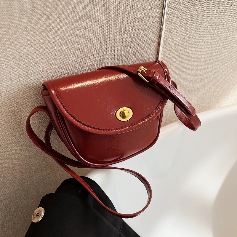 

Luxury Designer Shoulder Bag Woman Small Crossbody Bags for Girls Simple Solid Color Messenger Bag Female Elegant Women's Bags