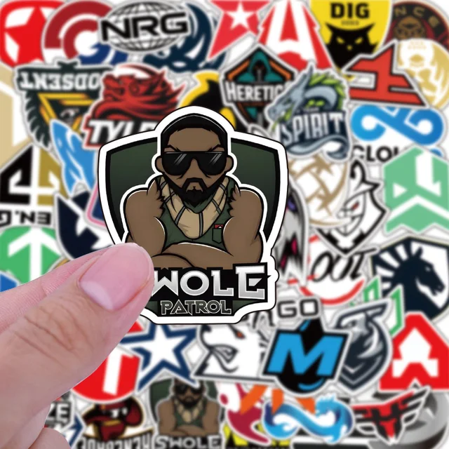 CS:GO Game Adhesive Stickers, Decals - 10/30/50 Piece