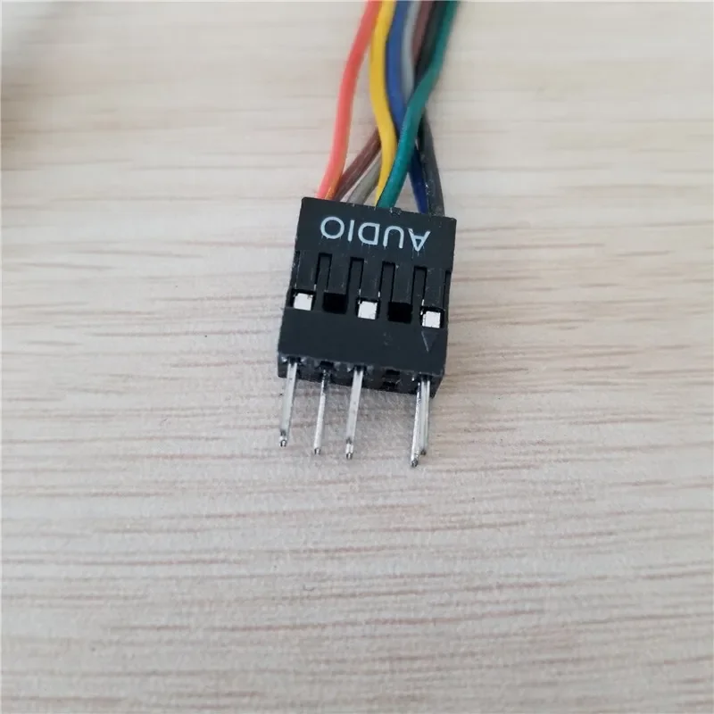 13Pin to 9Pin Front Panel Power Audio Cable for PC ATX Chassis Lonovo Motherboard 10cm power cable