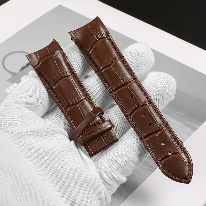 Cinturino In Vera Pelle Per Tissot 1853 Accessori Per Orologi Couturier T035 Cinturino Arc Mouth T035407A 617 T035210A T035439 T035627