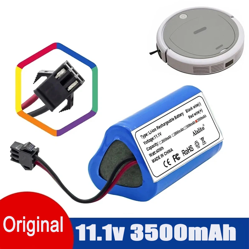 ANTIEE Batteria Slim 890 Per Cecotec Conga Slim Wet E 890 – 10.8V 28.88Wh 2200mAh