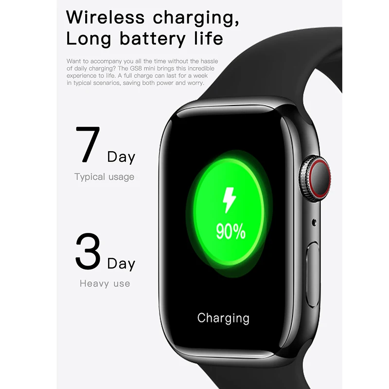 GS8- ̴ Ʈġ, 41mm ø 8  ð, BT ȭ,  , ɹڼ , ƮϽ,  ȵ̵