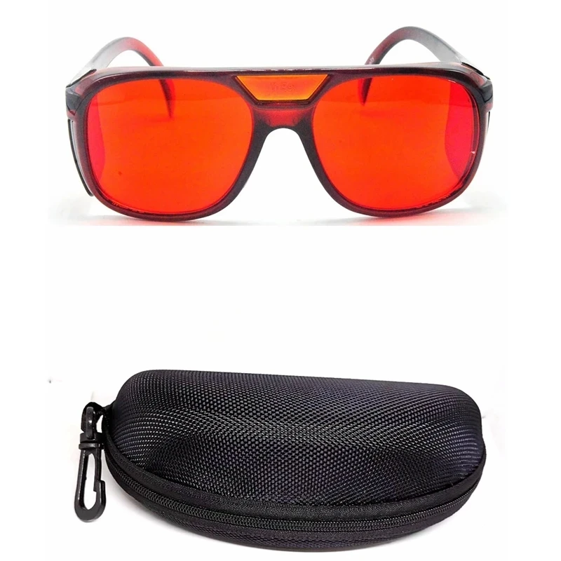 

OD+4 200-540nm Green Laser Protective Goggles 532nm Safety Glasses With Box