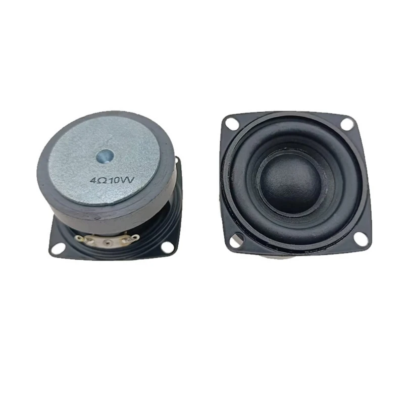 2Pcs 52mm 스피커 2인치 전체 주파수 4옴 5W 10W 스피커 서브우퍼 사운드