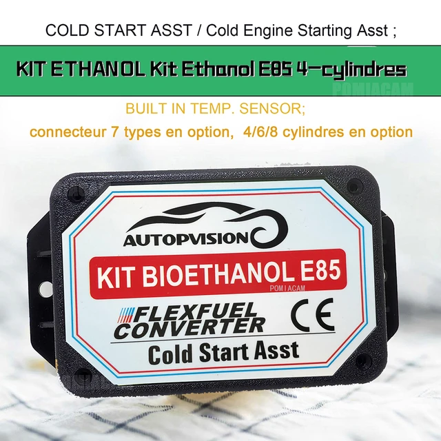 YUMI 6CYL E85 kit éthanol convertisseur de biocarburant conversion d'éthanol  démarrage à froid flex bioéthanol voiture - AliExpress