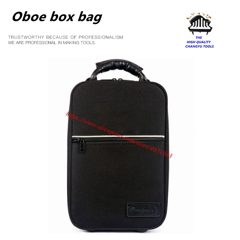 oboe-box-bag-zaino-portatile-nero-hautbois-custodia-oboe-impermeabile-resistente-all'usura-tessuto-oxford