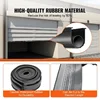 VEVOR Garage Door Seals Bottom Rubber, U Shape +O Ring Garage Door Weather Stripping, Universal Weatherproof Threshold Buffering 3