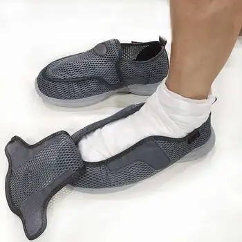 Women Men Diabetic Shoes Summer Breathable Injury Bandaging Surgery For Patients Swollen Feet Adjustable Shoe Width Shoes 1