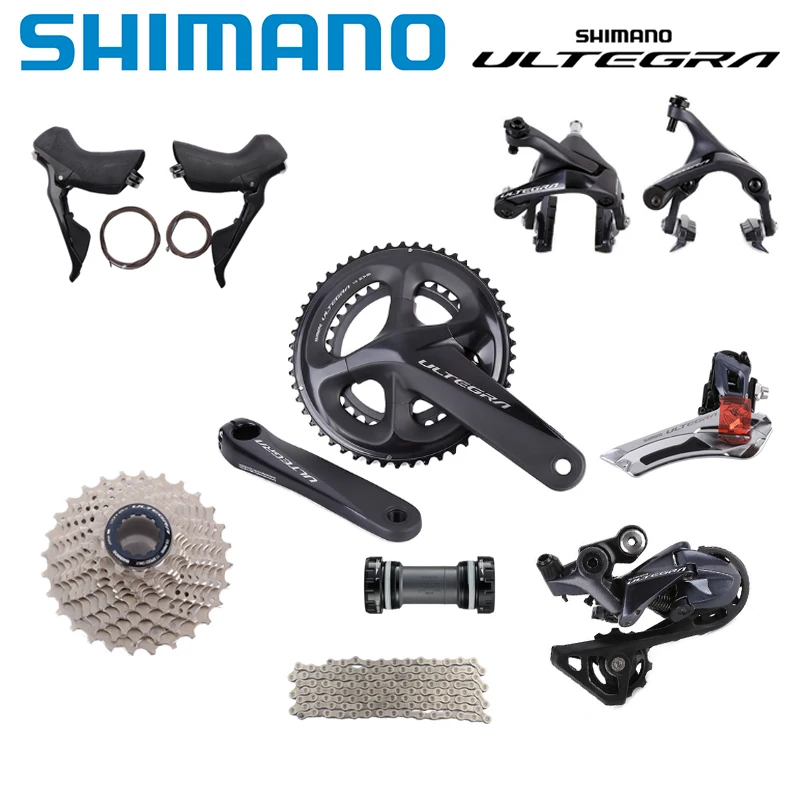 Shimano-ロードバイクギアセット,11 22スピード,更新,6800/170/172/53 ...
