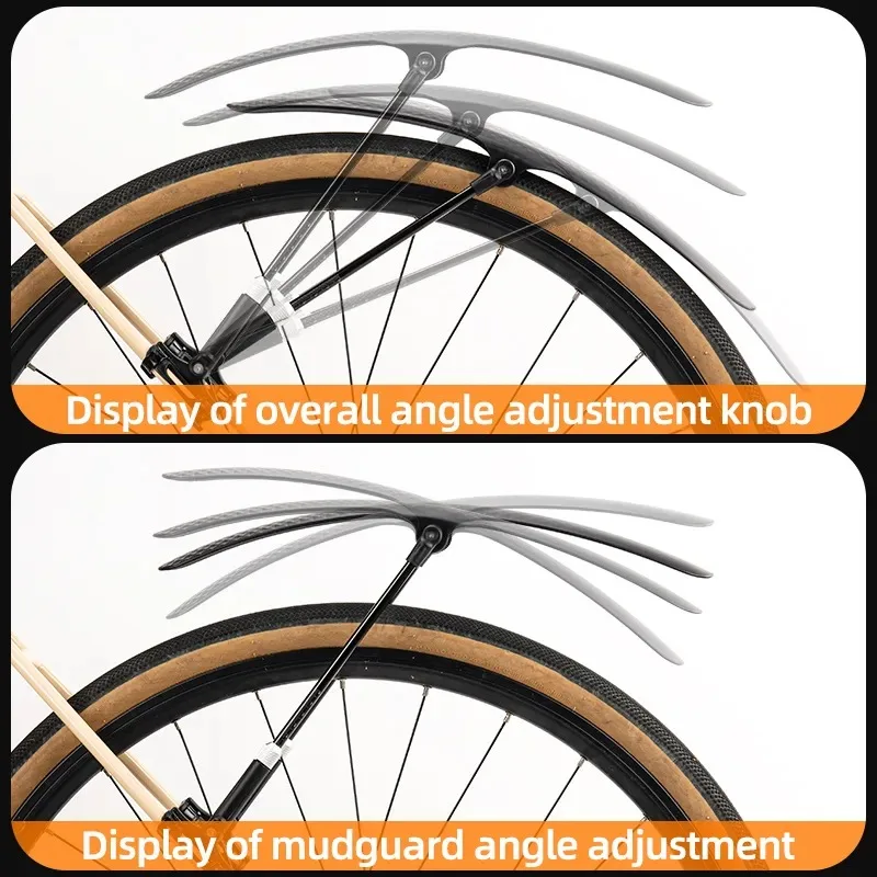 Bicycle Fenders Road Bike Front Rear 700C Tires Universal Adjustable Wheel Mudguard Cycling Parts bicycle fender