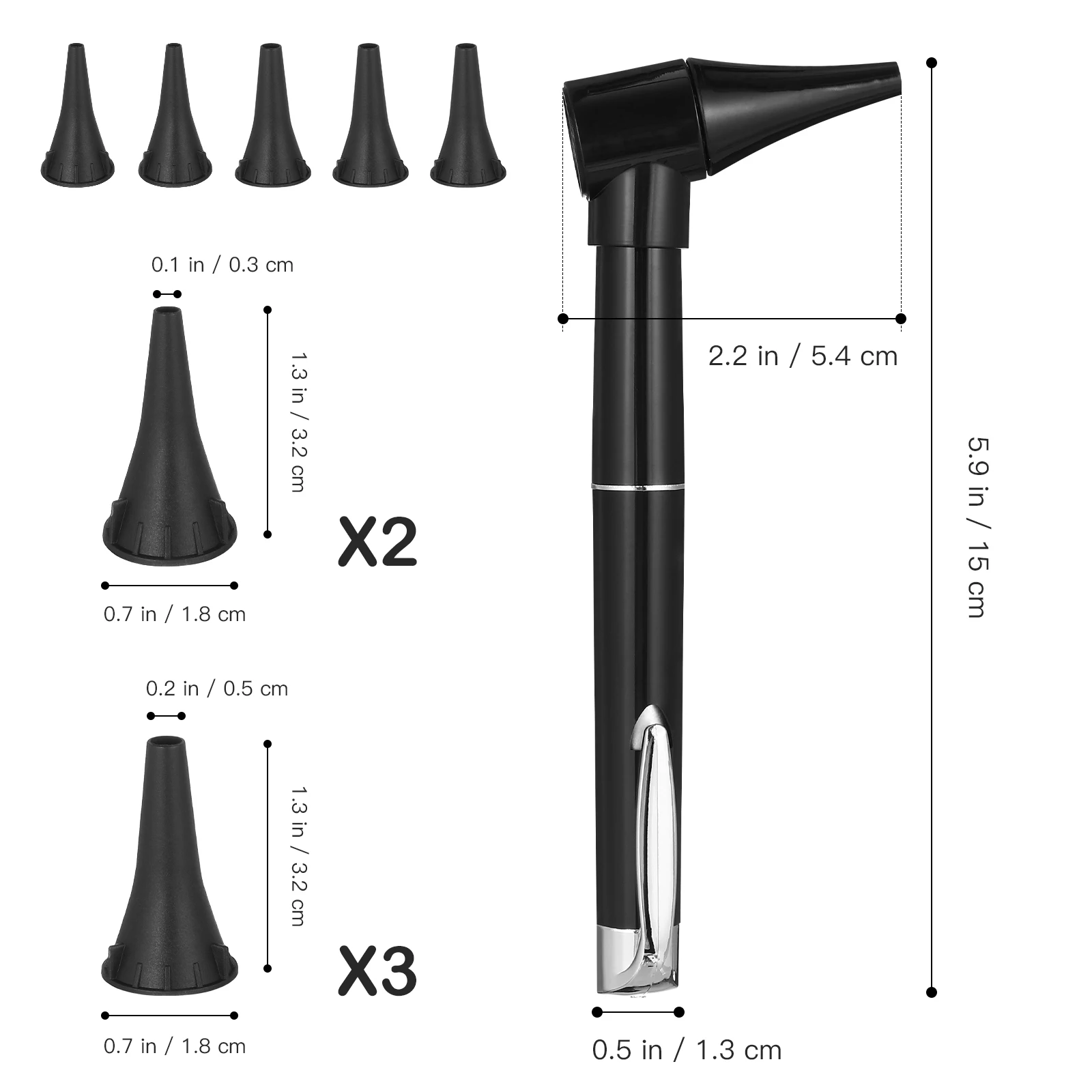 Medical Otoscope Stethoscope Accessories Tool Health Equipment Pen Simple Otoscope Equipment Medical Teaching Tools medical otoscope equipment
