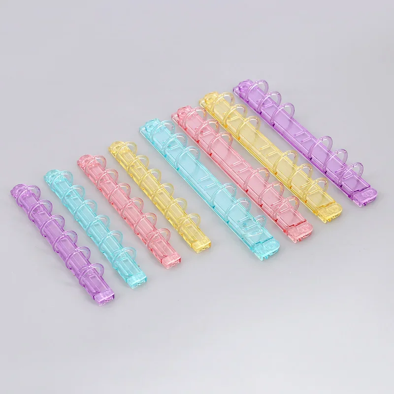 あわページ　6点セット A7 Binder 6-hole Clip Notebook Loose-leaf Plastic Binder