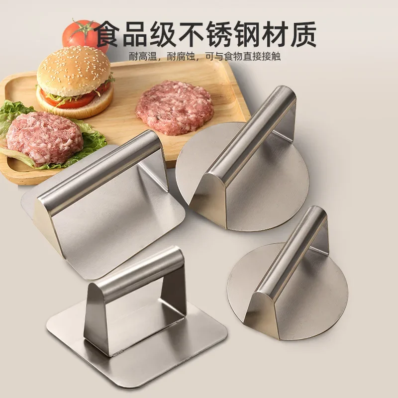 Burger Presses Smooth Kitchen Accessories Burger Smasher Meat Beef Meat Smasher for Barbecue Cooking Sandwich Steaks
