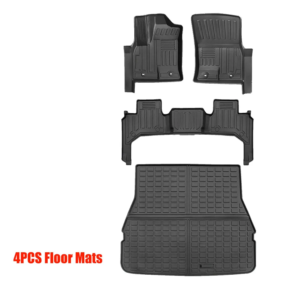 4PCS Floor Mats