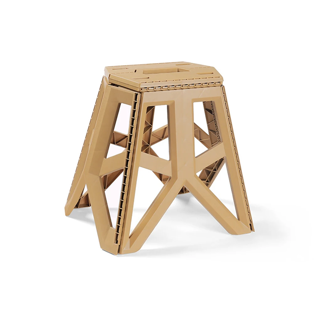 Outdoor Portable Folding Stool High Load-bearing Handle Design Fishing Stool Square Maza