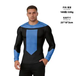 Invincible Diving Rash Guard for Surfing, Swimwear, and Gym Activities (Mark Grayson Shirt)