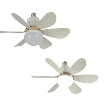 AC85V-265V LED 선풍기 램프 천장 팬, 리모컨 E27 천장 선풍기, 침실 주방용 메모리 기능, 40W, 30W