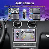 Android 15 Carplay Auto GPS Navigation Radio lecteur multimédia pour Audi A3 8P 2003 - 2013 2din unité principale vidéo stéréo autoradio 6