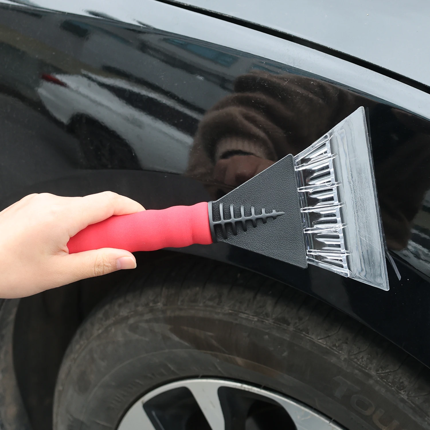 Universal Car Windscreen Snow Removal Shovel Ice Scraper Portable Winter Snow Scraping Frost Removing Shovel Auto Cleaning Tools For windshield shovel snow shovel snow ice scraper ice deicing tool