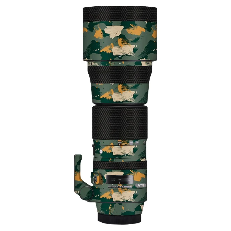 시그마 150-600mm F5-6.3 DG OS HSM 컨템포러리 카메라 렌즈 스티커 데칼 스킨 비닐 랩 필름 코트 150-600 5-6.3 EF 마운트용