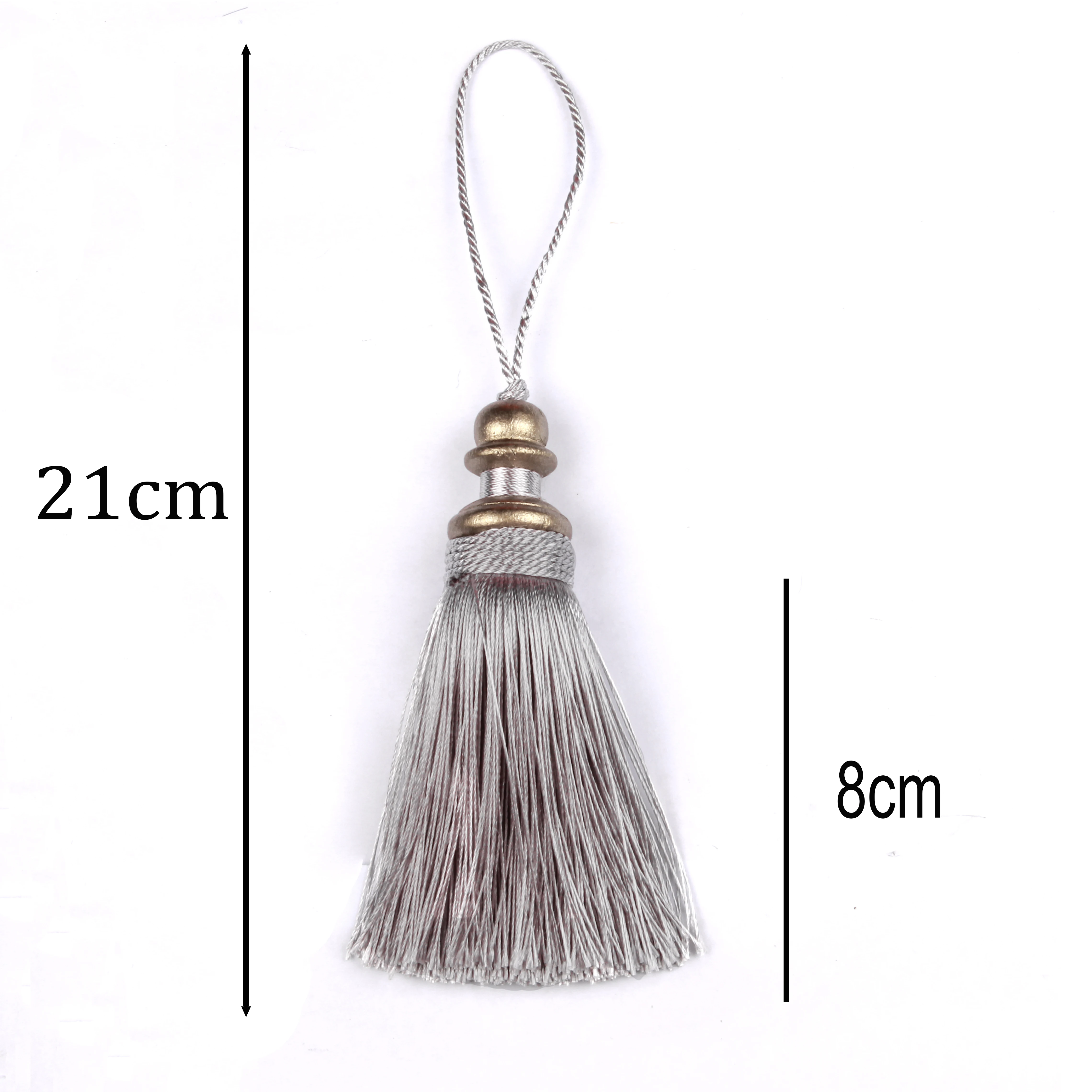 Hanging Rope Silk Tassels Fringe Sewing Tassel Trim Key Tassels 1PC For DIY Embellish Curtain Accessories tassel fringe tassel trim mini tassels silky floss tassels leather tassels fluorescent tassels tassel accessories tassel decoration