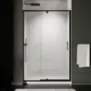 38-42" W x 71" H Pivot Shower Door, with 1/4" (6mm) Clear SGCC Tempered Glass, Reversible Installation 2