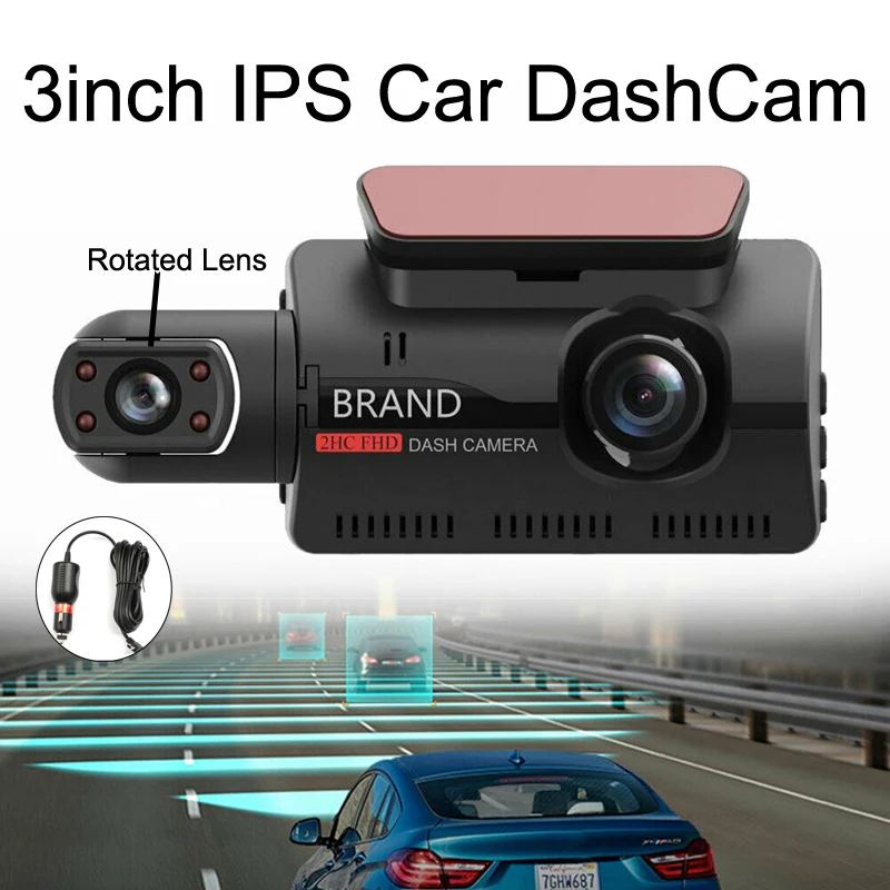 A68 Car DVR Detachable Night Vision Driving Recorder Motion Detection