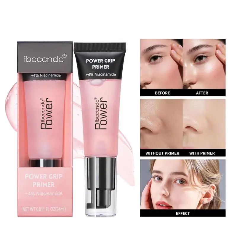 1PCS Power GripPrimer Gel 24ml Based Hydrating Face Primer For Smoothing Skin Gripping Makeup Invisible Pore Colorless Primes 3
