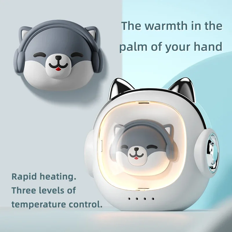 Electric Hand Warmer 2 in 1 Rechargeable Pocket Hand Heater Fast Heating Heater Winter Warmer Hotel Bedrooms