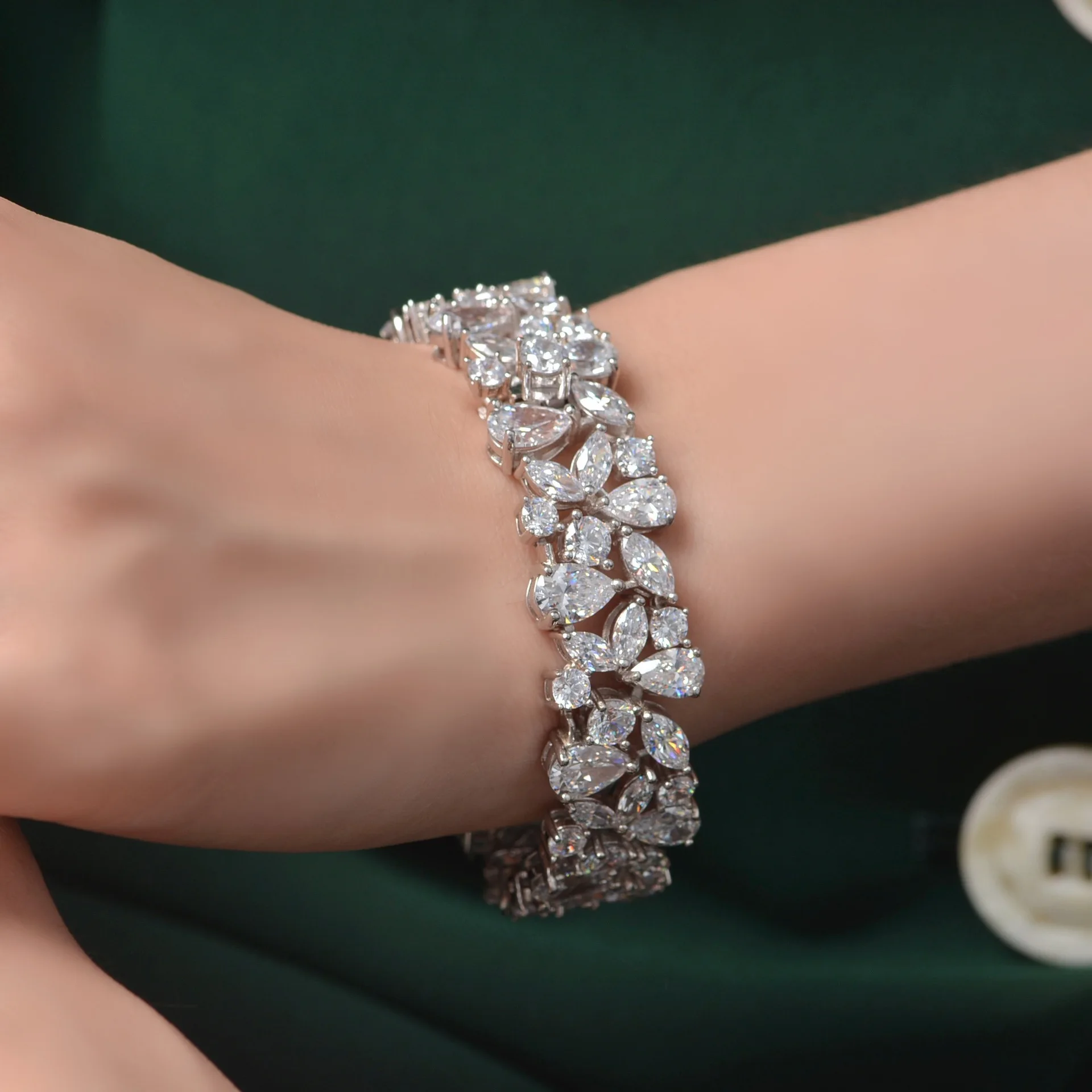 american diamond bracelets-diamond bangles-american diamond  jewellery-bollywood| Alibaba.com