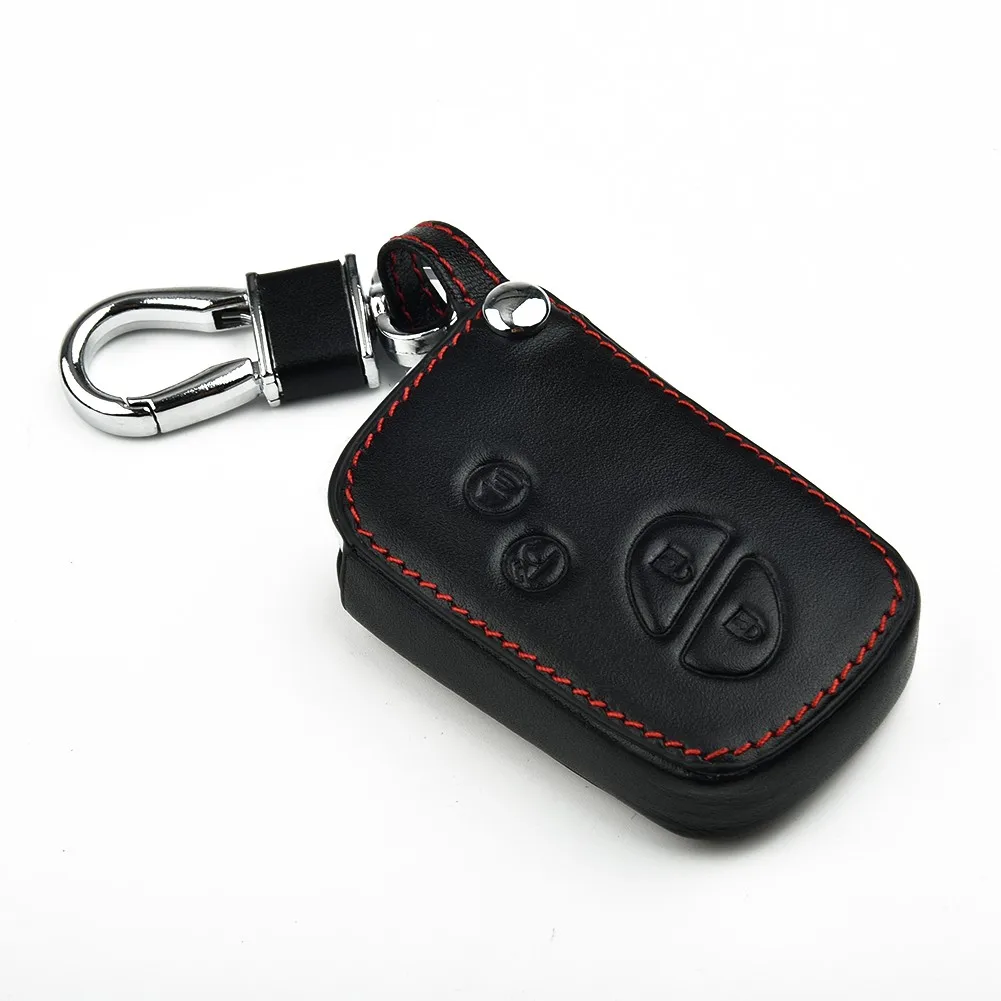 

Durable Practical Fob Case Key Car Cover For LEXUS Leather Parts 1pc 2006-2014 Black ES GS Holder IS LS LX RX CT