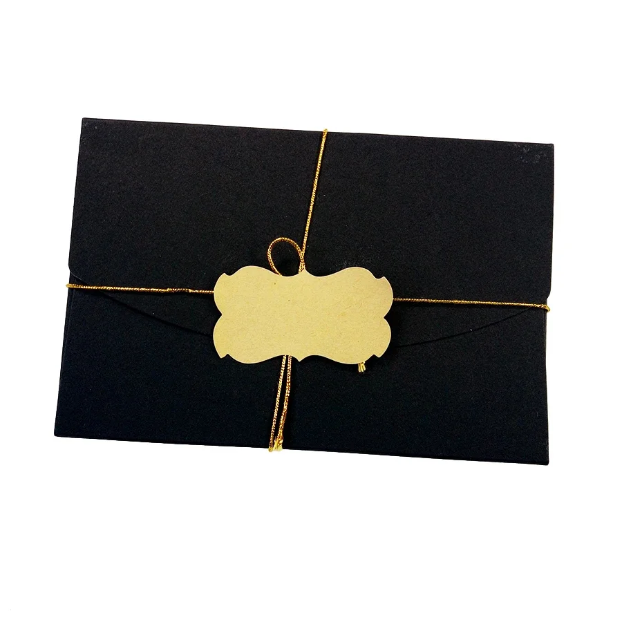 80 Pcs/lot Special Shape Kraft Paper Label Sticker DIY Blank Stickers For Hand Made Gift Cake Baking Sealing Label Sticker
