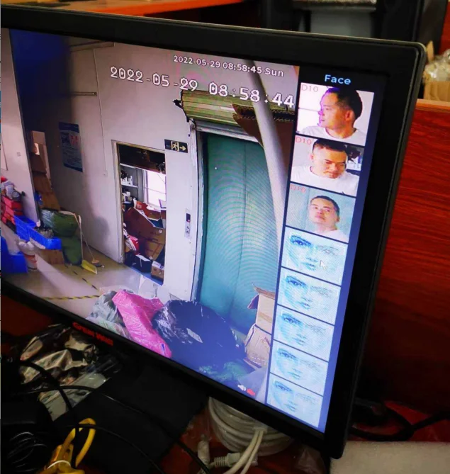 Η λειτουργία αναγνώρισης προσώπου εμφανίζεται με δείγμα διεπαφής