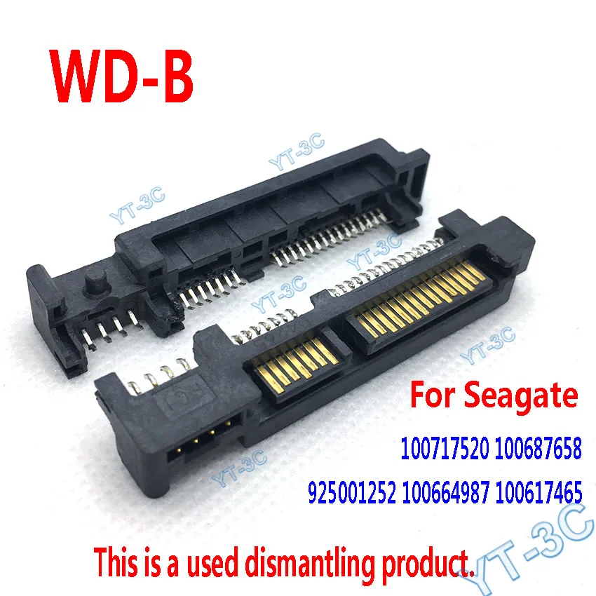 1-10 SATA Connector Plug 7p+15p SSD HDD Adapters Connectors 7pin+15pin 21p For Seagate 100717520 100687658 925001252 100664987