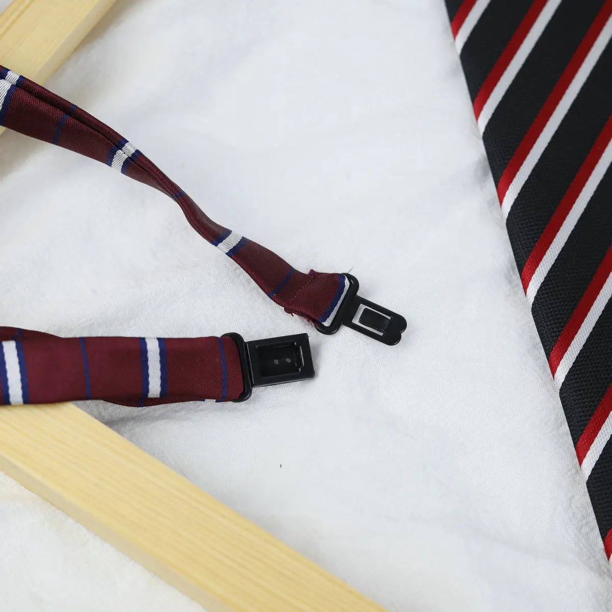 Woven Necktie 33*6cm/13*13cm JK Ties Women Plaid Neck Tie Girls Japanese Style for Jk Uniform Cute Necktie Plaid Uniform School Accessories