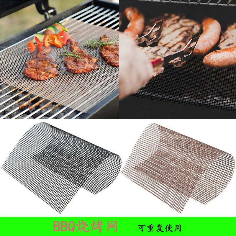YIKANGHENG Grillmatte Aus Teflon – 200 X 33 Cm, Wiederverwendbar, Antihaft, Für BBQ & Outdoor