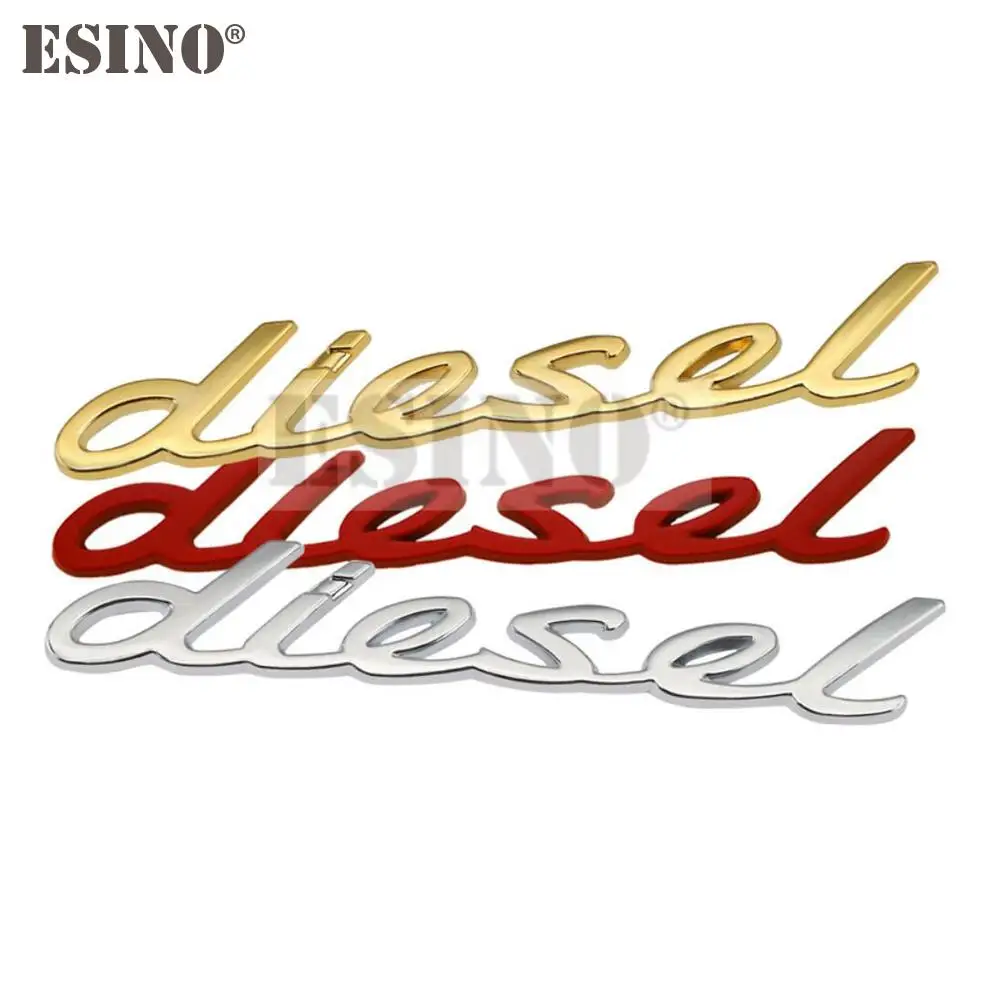 3D Chrome Metal Car Emblem Logo Badge with Adhesive