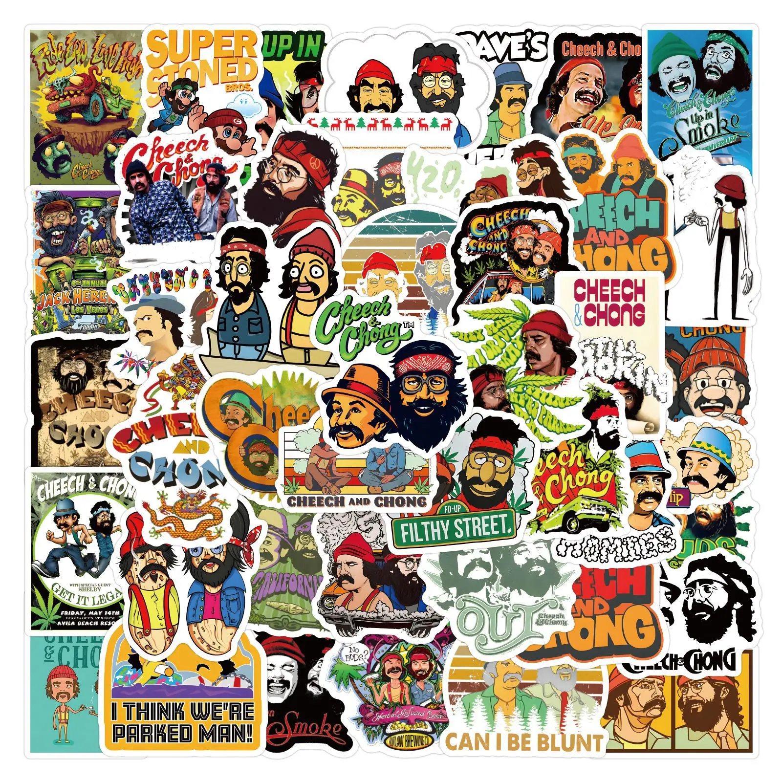 Cheech and Chong Cartoons on Sticky Notes? Here's Why I Bought Them ...