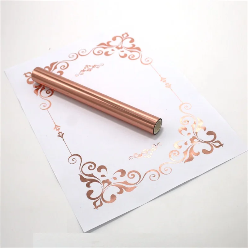 Heat Activated Toner Reactive Foil for DIY Card Craft – 5Mx19.3CM