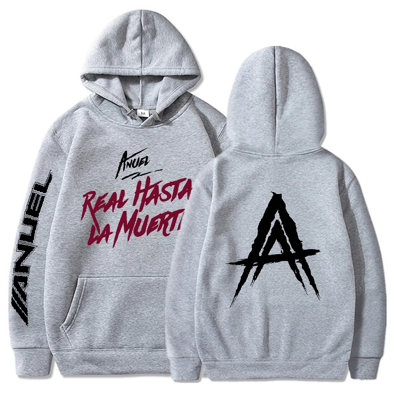 thumbnail image 1 of Anuel AA Album-Sudadera con capucha para hombre y mujer, suéter informal de manga larga a La moda, ropa de calle Harajuku, 1 of 3
